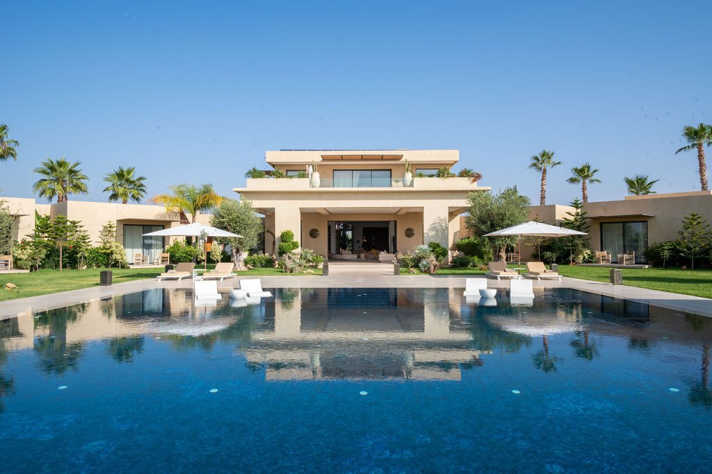 Piscine principale de la villa Dar Al Bahja, Marrakech