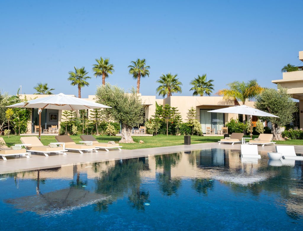Piscine principale de la villa Dar Al Bahja, Marrakech
