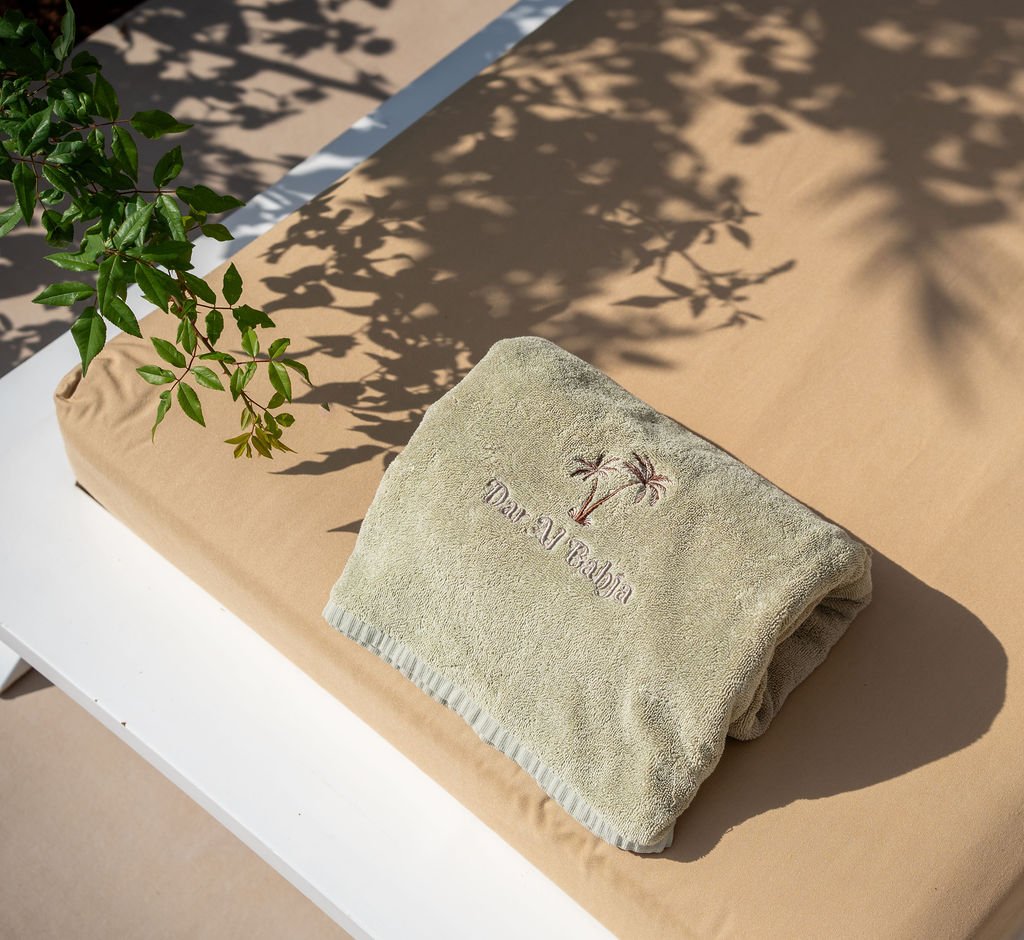 Linge et produits d’accueil de la villa