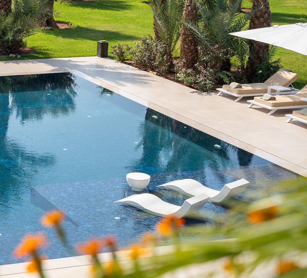 Piscine principale de la villa Dar Al Bahja, Marrakech